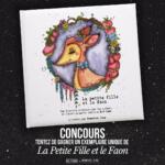 Couverture du livre La Petite Fille et le Faon, projet collaboratif entre l’illustratrice Amandine Jung et l’association Eclipshead.