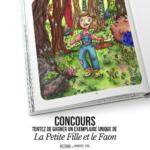 Exemplaire numéroté, signé et dédicacé du livre La Petite Fille et le Faon, à gagner lors du concours Eclipshead.