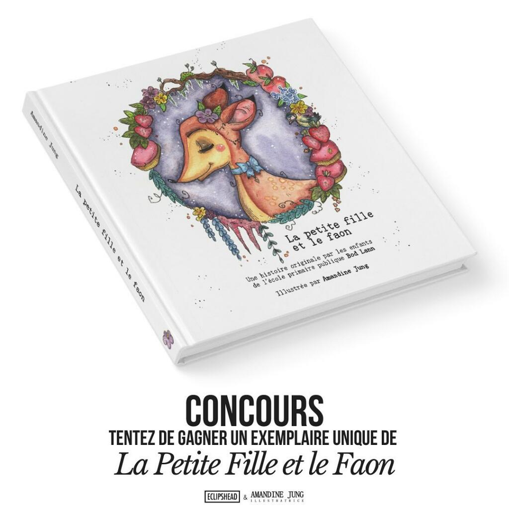Illustration intérieure créée par les élèves de grande section de maternelle et Amandine Jung, combinant créativité et poésie.