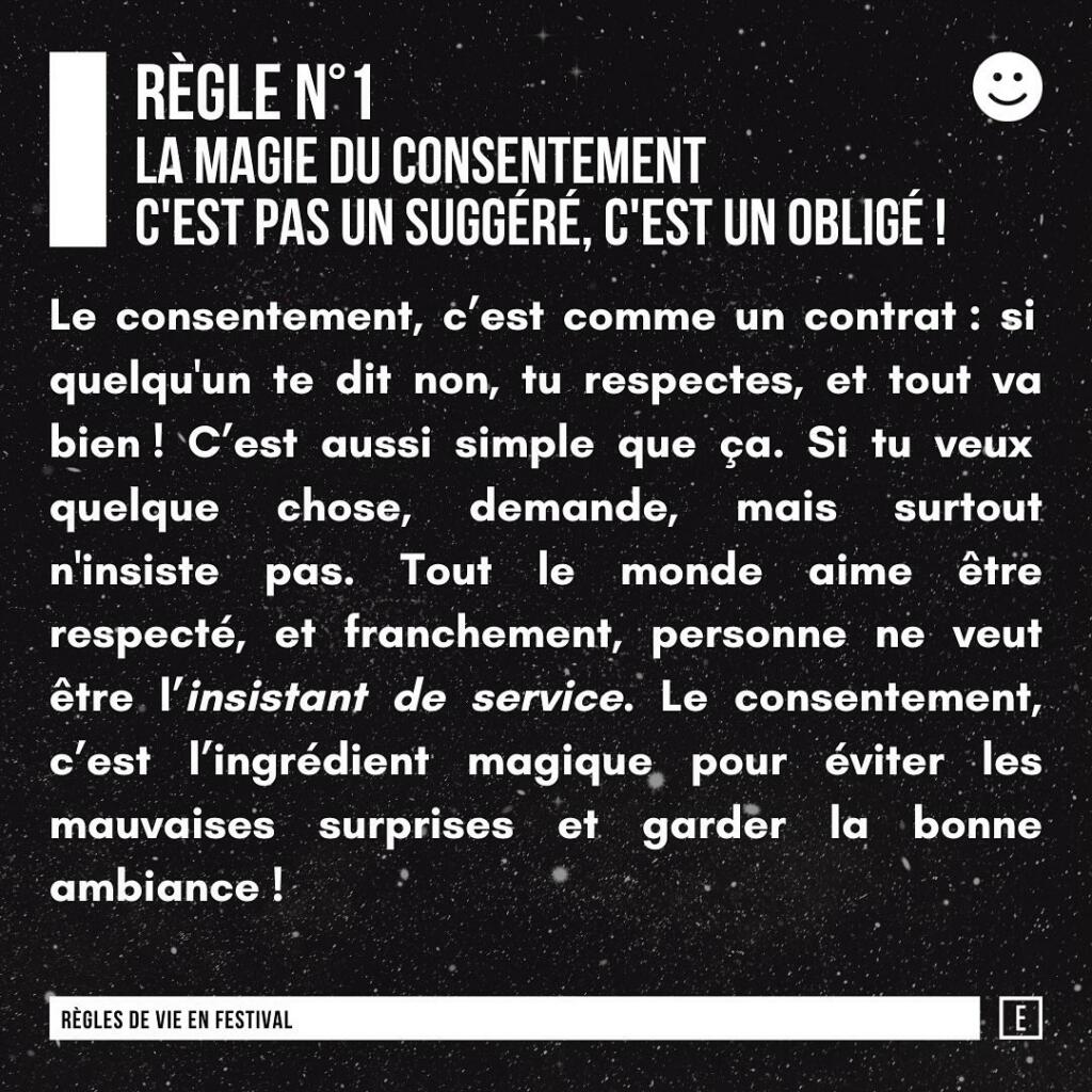 Distribution de matériel de prévention et de réduction des risques pour un festival sécurisé.