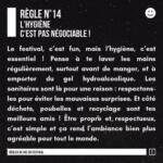 Festival inclusif et fun, grâce au respect, à la solidarité et aux règles de vie communiquées par Eclipshead.