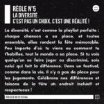 Signalétique et affichages pour guider les festivalier·e·s dans le respect des règles de vie.