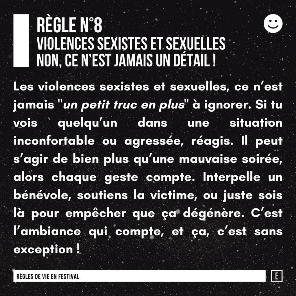 Équipe Eclipshead accompagnant les participants face à des situations délicates pour garantir la sécurité.