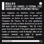 Participant·e respectant les limites et le consentement d’autrui pour un événement inclusif.