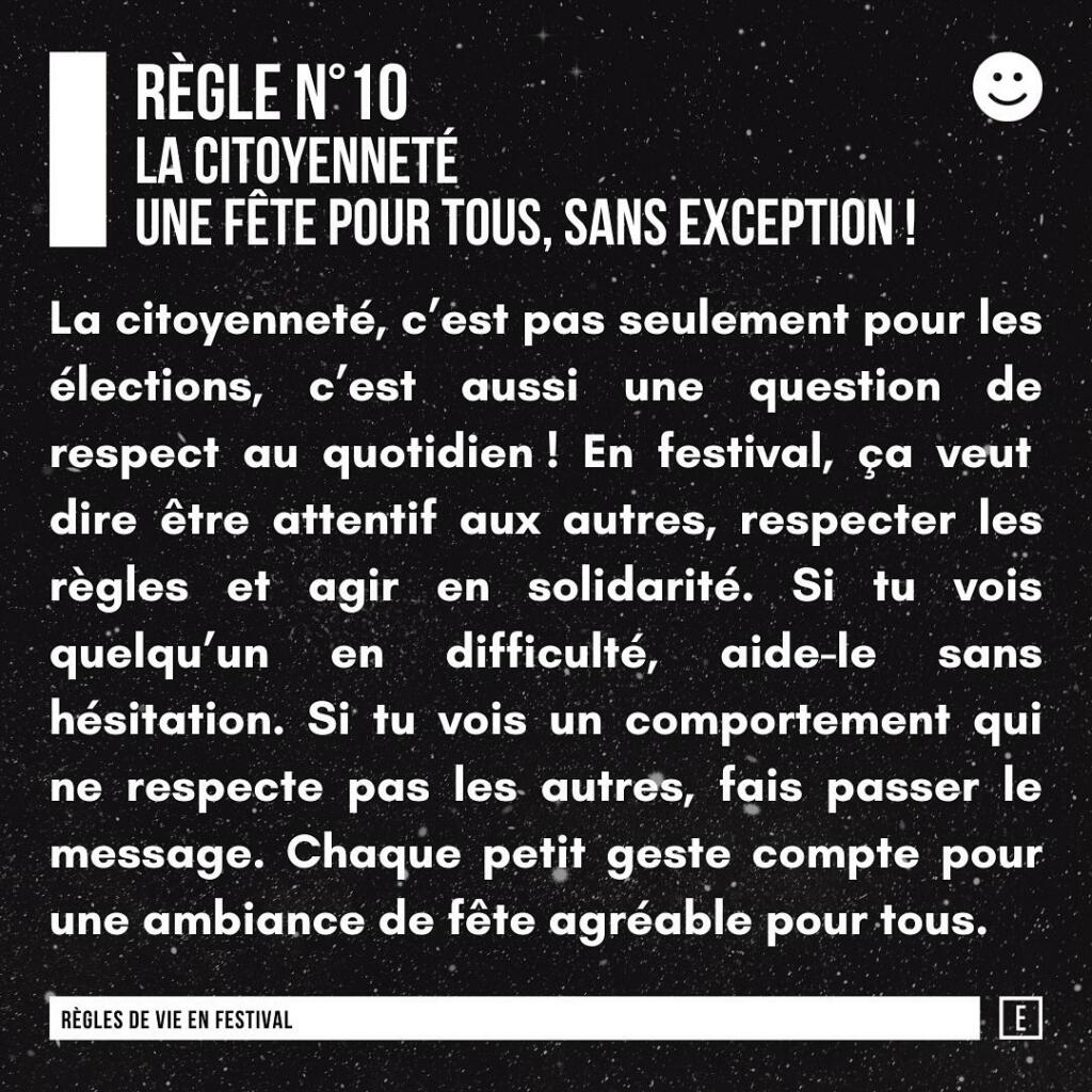 Safe Zone ou espace sécurisé pour se reposer et recevoir un soutien si nécessaire pendant le festival.