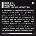 Safe Zone ou espace sécurisé pour se reposer et recevoir un soutien si nécessaire pendant le festival.