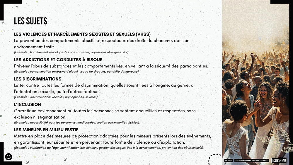 Formation à la Prévention en Milieu Festif