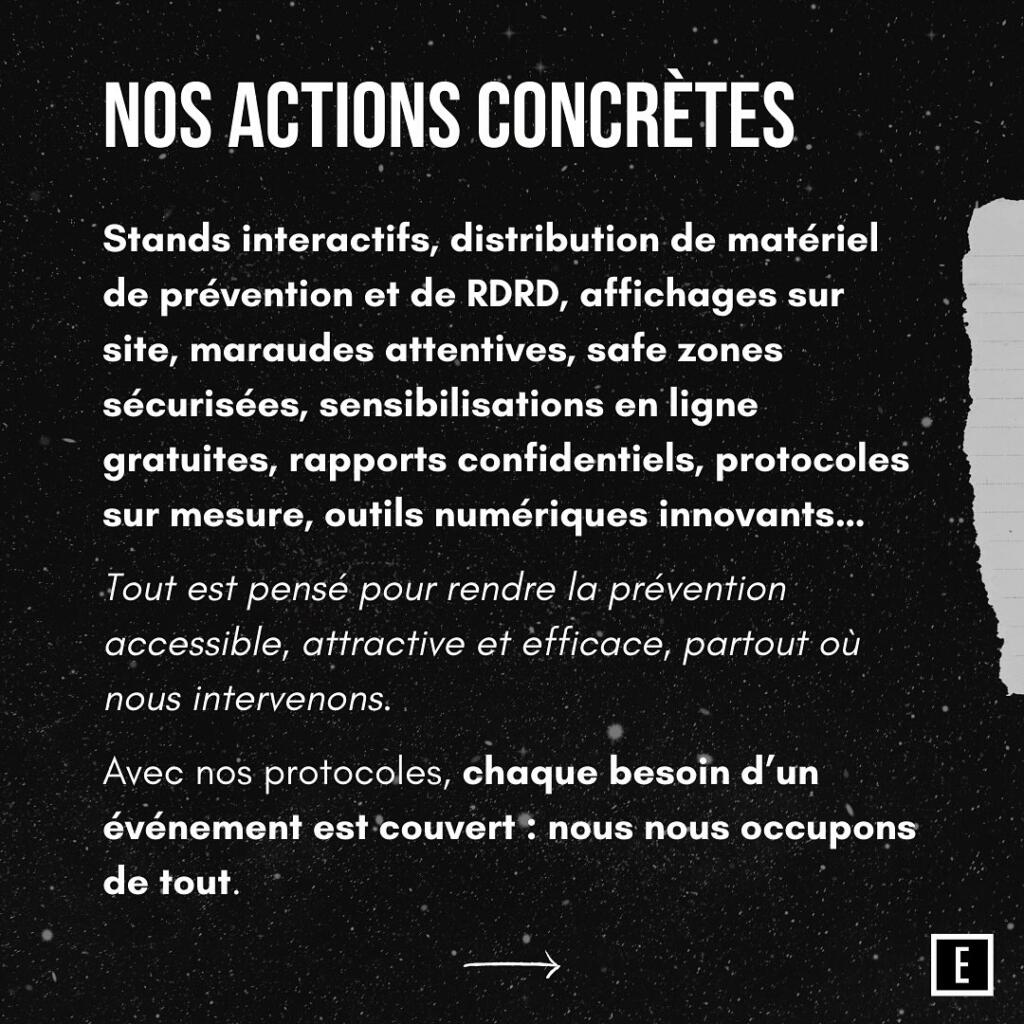 Bénévole Eclipshead en maraude attentive pour soutenir le public et sensibiliser aux violences sexistes et sexuelles.