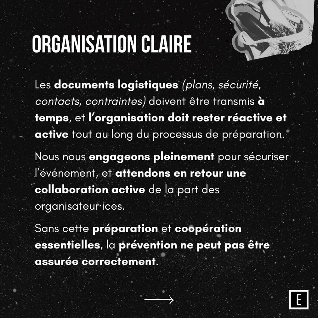 Session de sensibilisation en ligne pour les bénévoles Eclipshead afin d’agir en cohérence avec les valeurs de prévention responsable.