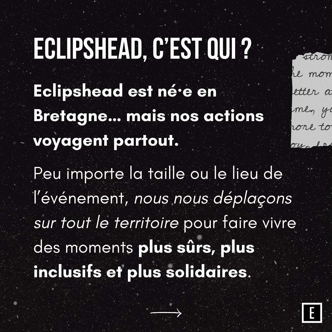 Eclipshead – Prévention, réduction des risques et lutte contre les violences sexistes et sexuelles