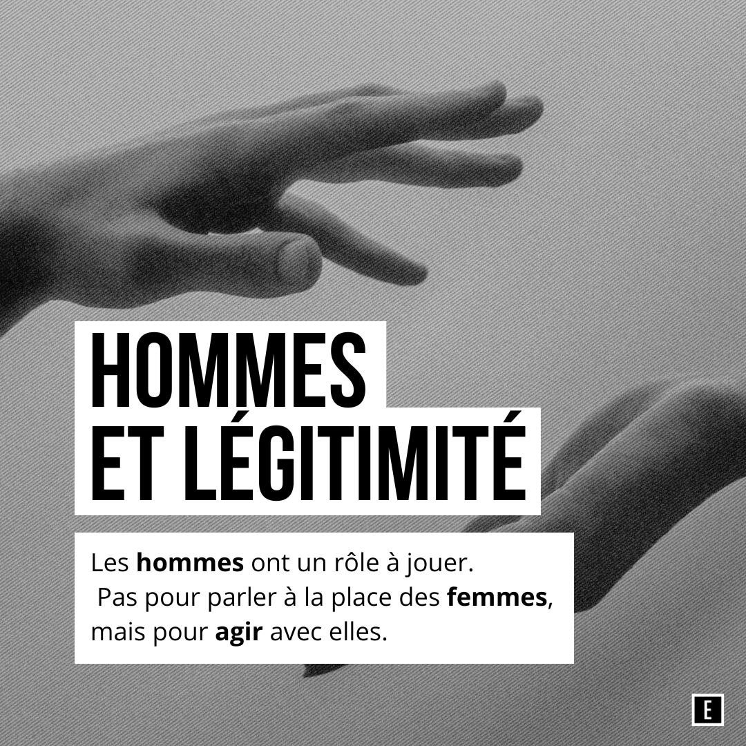 Le rôle des hommes dans la lutte contre les violences sexistes et sexuelles