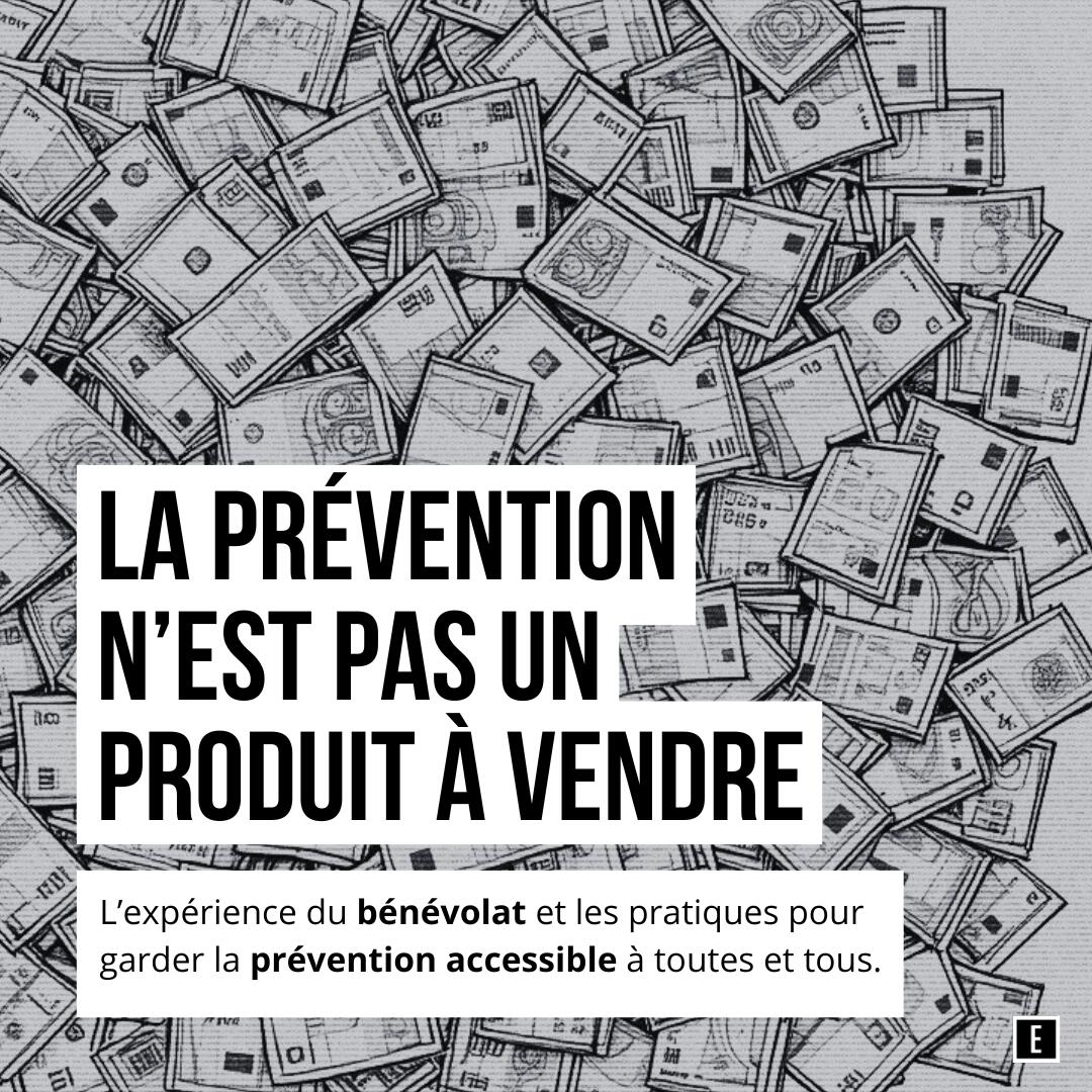 Prévention en festival : La prévention n’est pas un produit à vendre
